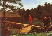 Winslow Homer The Morning Bell oil